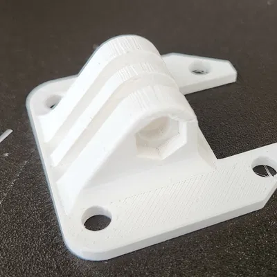 Giá đỡ GoPro cho khung Demibot Botgrinder với bộ đệm