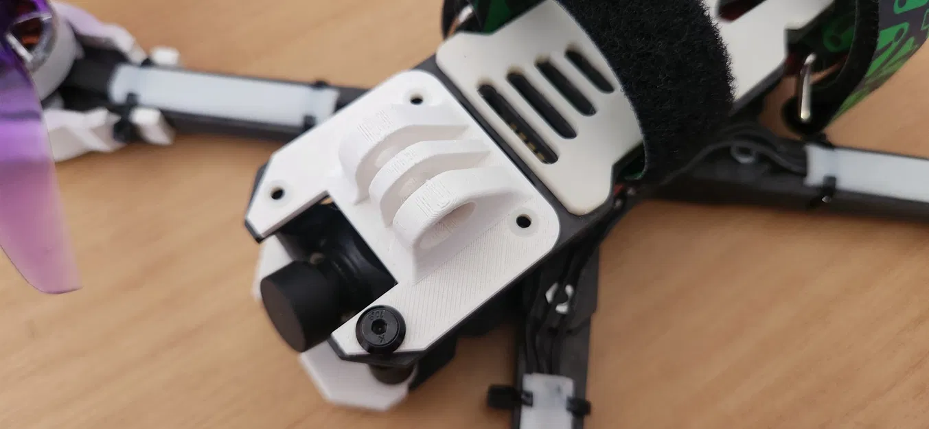 Giá đỡ GoPro cho khung Demibot Botgrinder với bộ đệm - Image 5