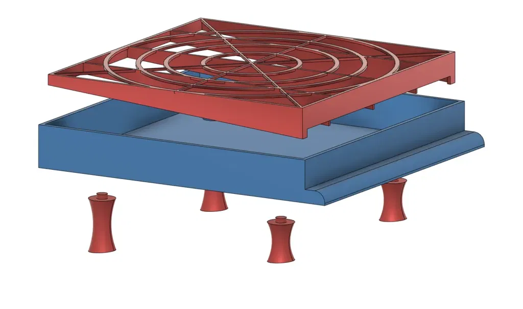 Giá đỡ cho giá để dao nĩa trong bồn rửa 130x130 - Image 7