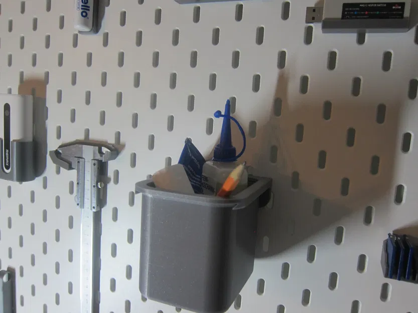 Container đơn giản cho đồ đạc Ikea Skadis - Image 1