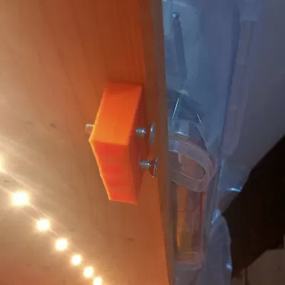 Cái chêm cửa cho vỏ máy in 3D bằng plexiglass