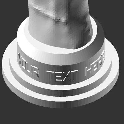 Cúp biểu tượng sừng độc đáo với tùy chỉnh văn bản