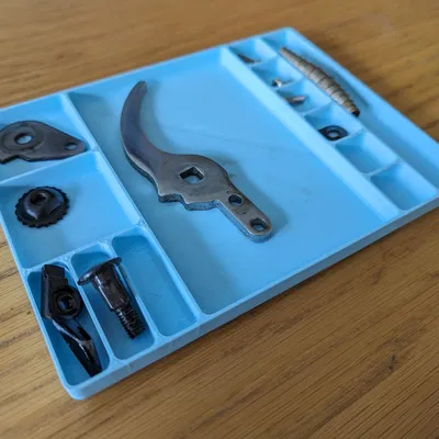 Khay chứa linh kiện nhỏ Gridfinity 3x4