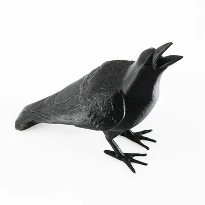 Mô hình quạ vui nhộn không cần hỗ trợ in 3D