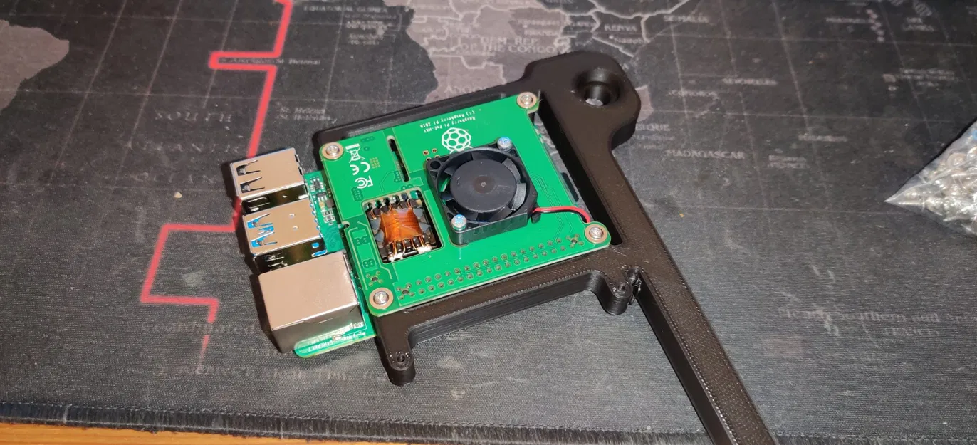 Giá đỡ cho cụm Raspberry Pi 3x với POE hat - Image 2