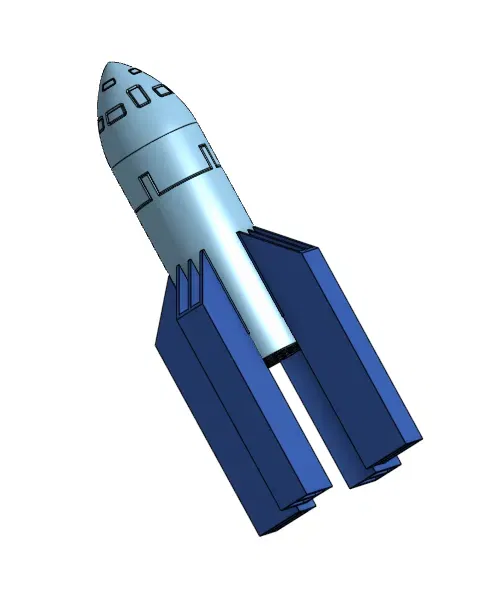 Tên lửa "Friede" từ phim "Người phụ nữ trên mặt trăng" của ... - Image 5