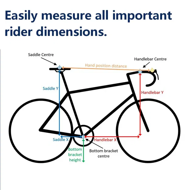 Công cụ đo lường và thiết lập xe đạp Ryden Bikes - Image 3