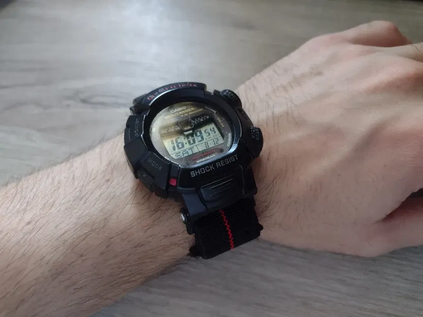 Bộ chuyển đổi dây đeo 22mm cho G-Shock Mudman GW-9010 - Image 1