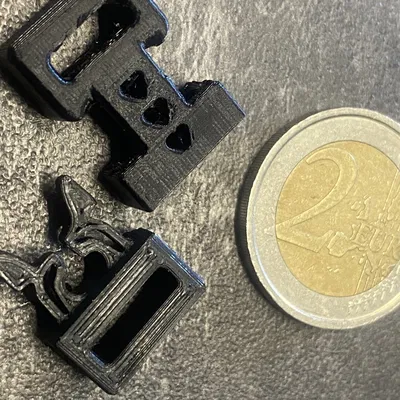 Khóa cài vòng tay nữ 30x15 mm có trái tim nổi