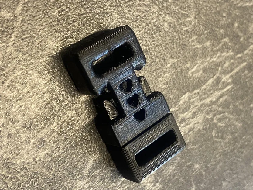 Khóa cài vòng tay nữ 30x15 mm có trái tim nổi - Image 4