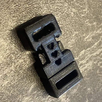 Khóa cài vòng tay nữ 30x15 mm có trái tim nổi