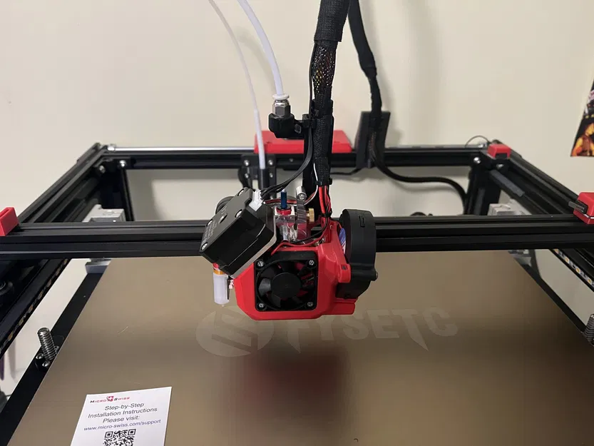 Giá đỡ cáp Micro Swiss cho máy in Ender 5 Plus - Image 2