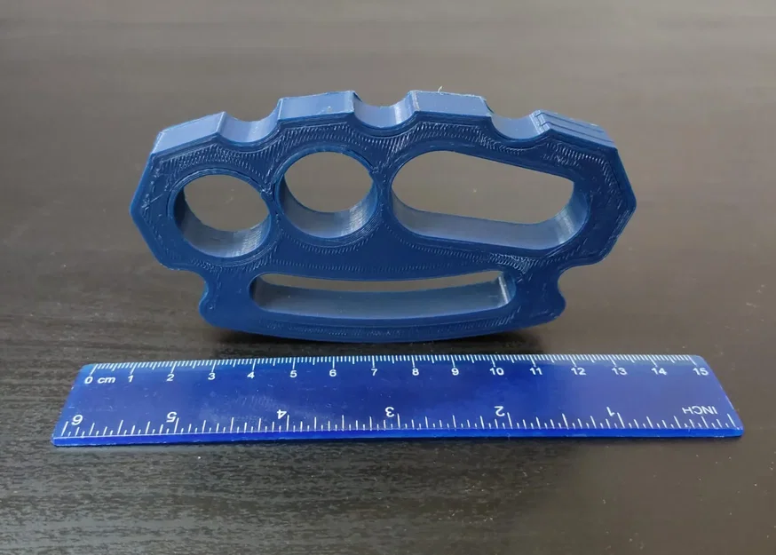 Công cụ phòng thủ Ergonomic Knuckleduster cho tay vừa - Image 1
