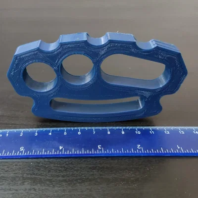 Công cụ phòng thủ Ergonomic Knuckleduster cho tay vừa