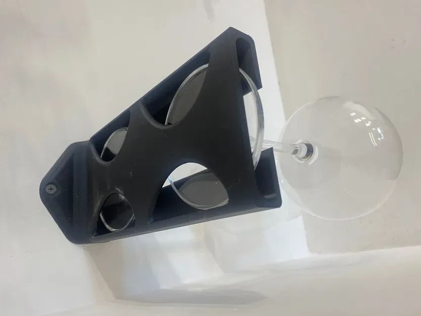 Giá treo ly rượu vang trên tường - Image 1