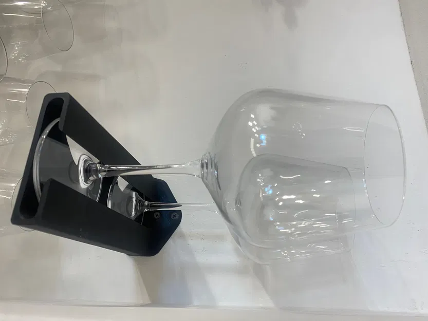 Giá treo ly rượu vang trên tường - Image 2