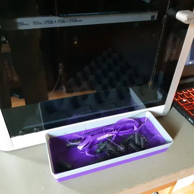 Thùng rác X1C để dưới cửa máy in 3D