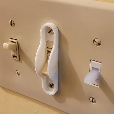 Bảo vệ công tắc đèn tường chống thay đổi vị trí ngẫu nh...