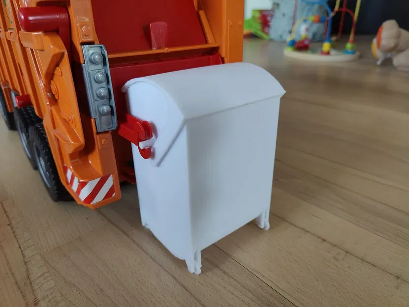 Thùng rác lớn cho xe rác Bruder - Image 1