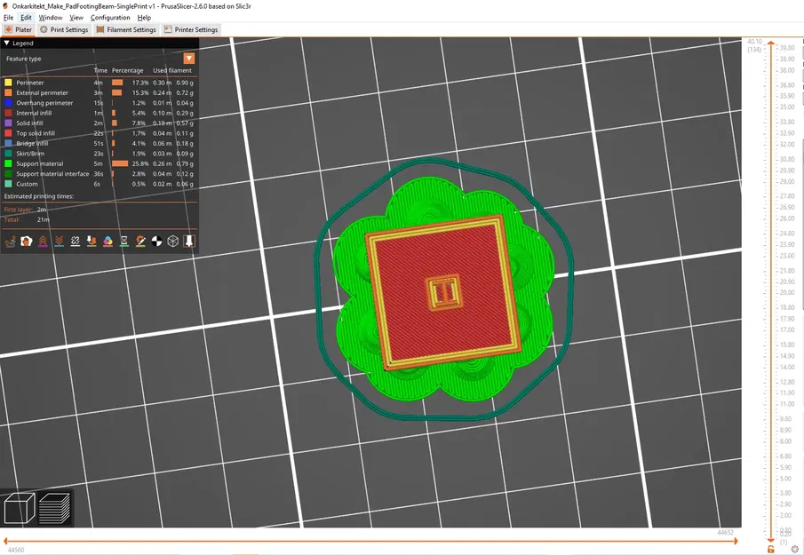Bệ móng đỡ cọc thiết kế tham số Onkarkitekt - Image 7