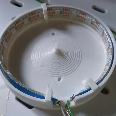 Đầu mèo nhấp nháy với đèn LED Neopixel