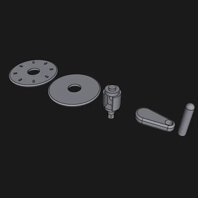 Tay cầm thay thế cho cần cẩu Duplo