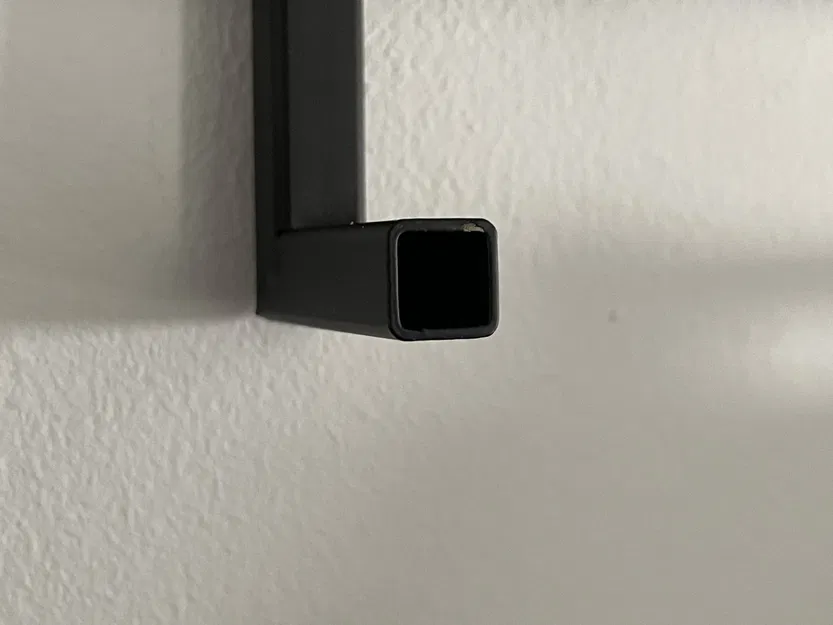 Giá treo quần áo lắp vừa vào ống vuông 8x8mm - Image 2