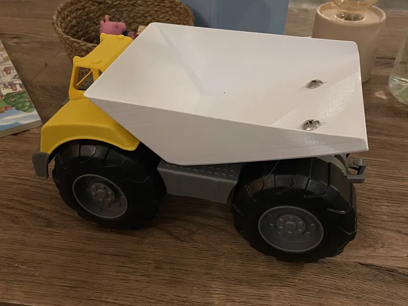 Giường và bản lề xe tải đồ chơi sửa chữa - Image 1