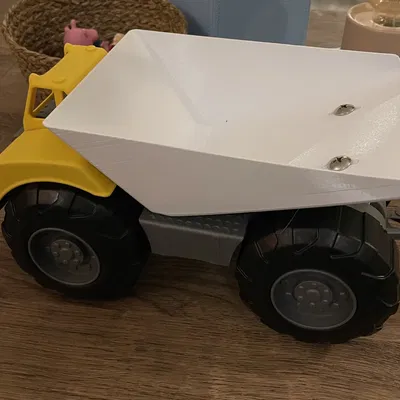 Giường và bản lề xe tải đồ chơi sửa chữa