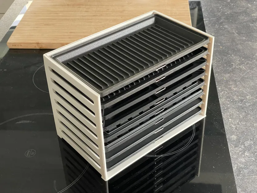 Giá đỡ lưu trữ đĩa cho máy làm bánh Tefal Snack Collection - Image 1