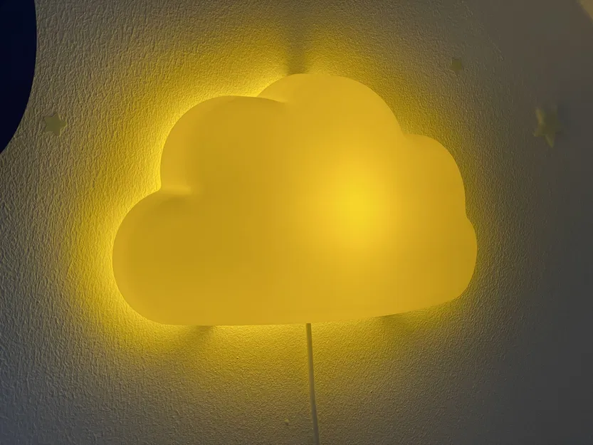 Mặt che ánh sáng cho đèn Ikea UPPLYST Cloud - Image 1