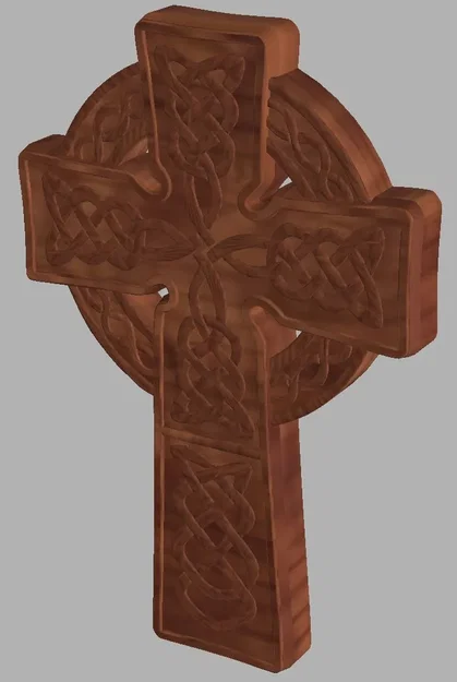 Thánh giá Celtic thiết kế cho việc khắc CNC - Image 1