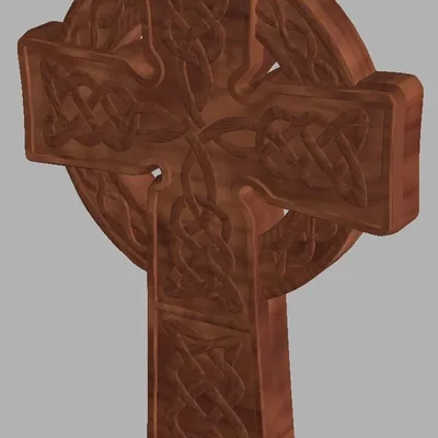 Thánh giá Celtic thiết kế cho việc khắc CNC