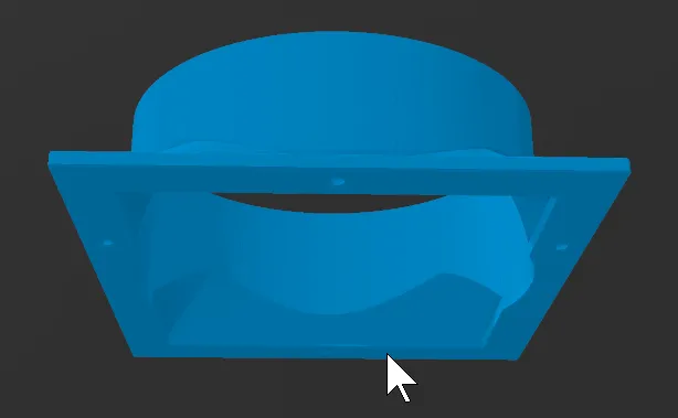 Bộ chuyển đổi thông gió cho ống dẫn khí Bambu X1C - Image 2