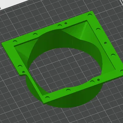 Mô hình hỗ trợ nam châm và AMS Hub cho máy in 3D