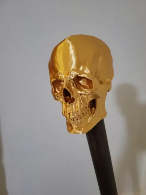 Gậy phép thuật cosplay Baron Samedi với đầu lâu thích hợp - Image 2