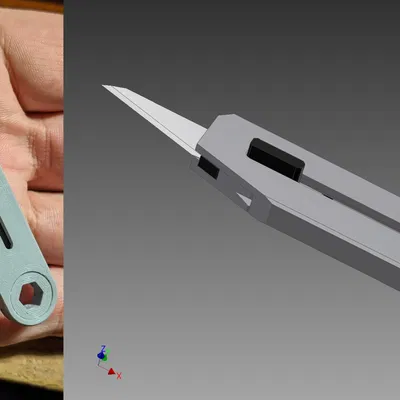 Dao mổ bỏ túi có thể thu vào dành cho lưỡi dao #11