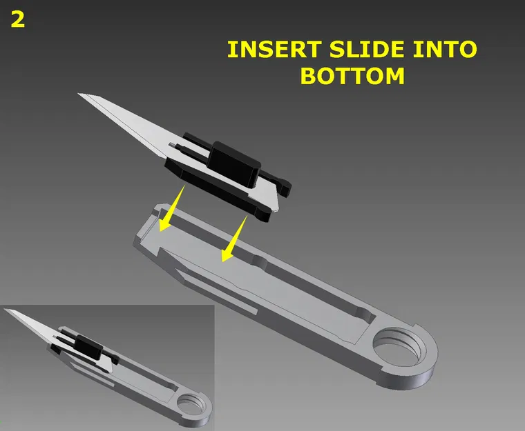 Dao mổ bỏ túi có thể thu vào dành cho lưỡi dao #11 - Image 6