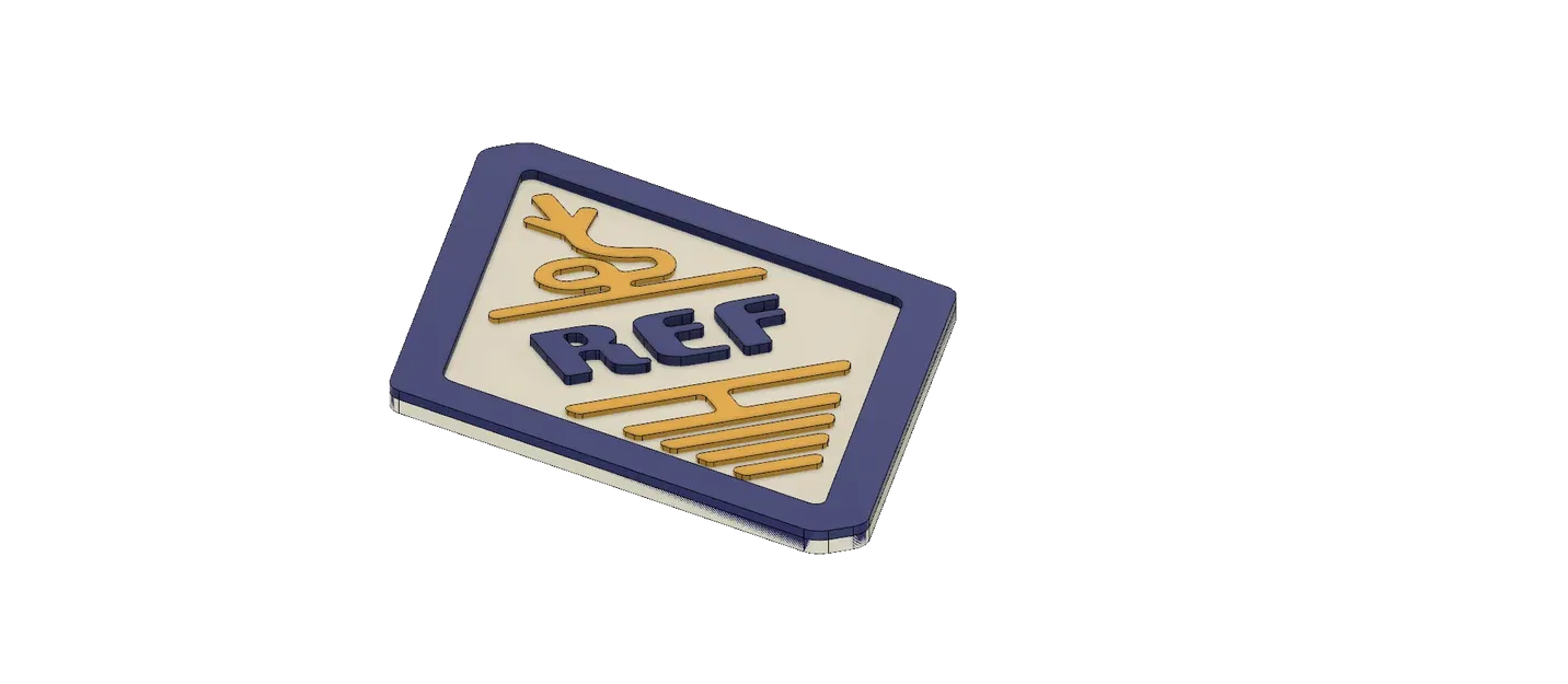 Biểu tượng REF 3 màu cho mạng phát sóng Pháp - Image 1