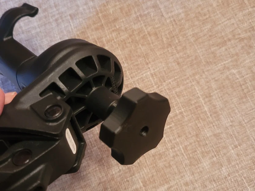 Núm thay thế 1/4" không ren cho giá đỡ quạt - Image 3