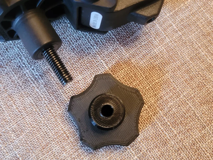 Núm thay thế 1/4" không ren cho giá đỡ quạt - Image 4