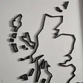 Đường viền Scotland phong cách Low Poly - Thumbnail 1