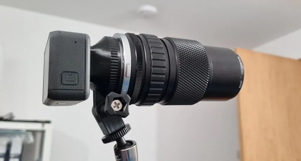 Bộ chuyển đổi ống kính Olympus OM cho Gopro 5/6/7 - Image 2