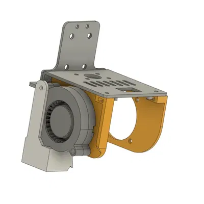 Bộ phận lắp đặt quạt 50mm cho hotend Anycubic I3 Mega