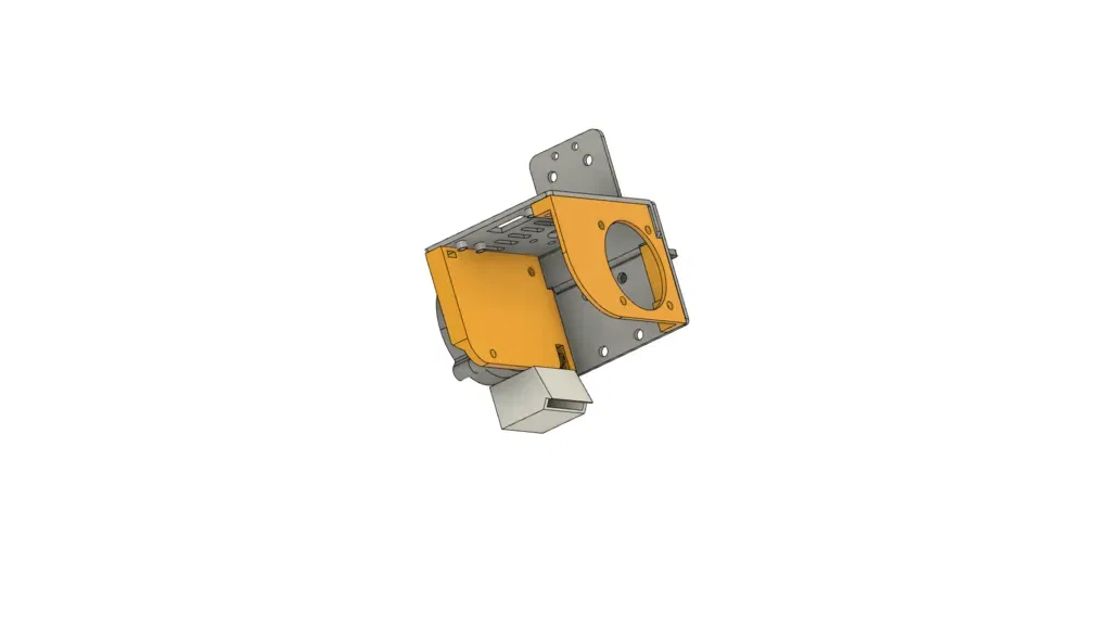 Bộ phận lắp đặt quạt 50mm cho hotend Anycubic I3 Mega - Image 2