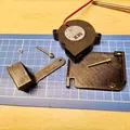 Bộ phận lắp đặt quạt 50mm cho hotend Anycubic I3 Mega - Thumbnail 4