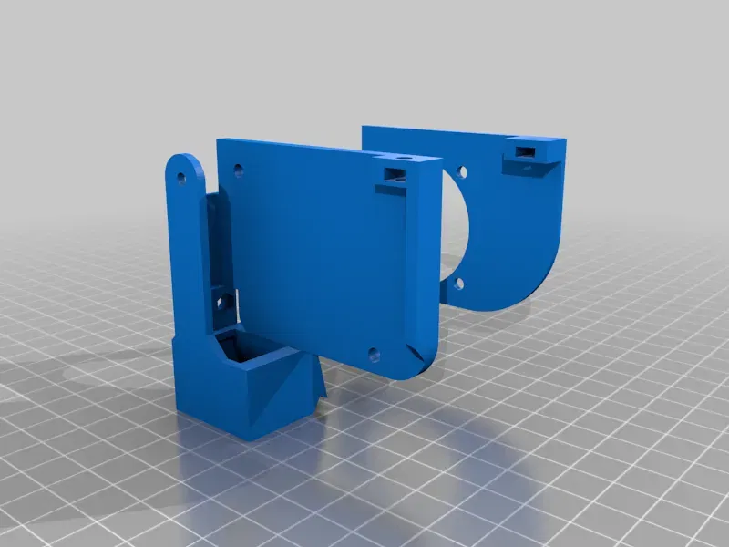 Bộ phận lắp đặt quạt 50mm cho hotend Anycubic I3 Mega - Image 7