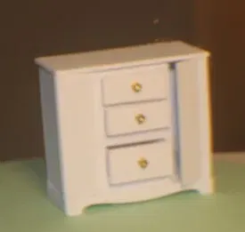 Tủ đồ chơi cho búp bê với ngăn kéo và cửa mở hoạt động - Image 2