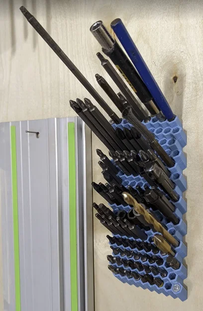 Giá đỡ bit vít hình tổ ong cho bề mặt thẳng đứng - Image 1