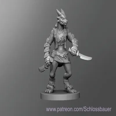 Nữ Kobold phiên bản 1